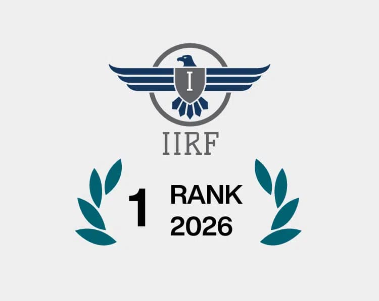 IIRF Rank 1, 2026